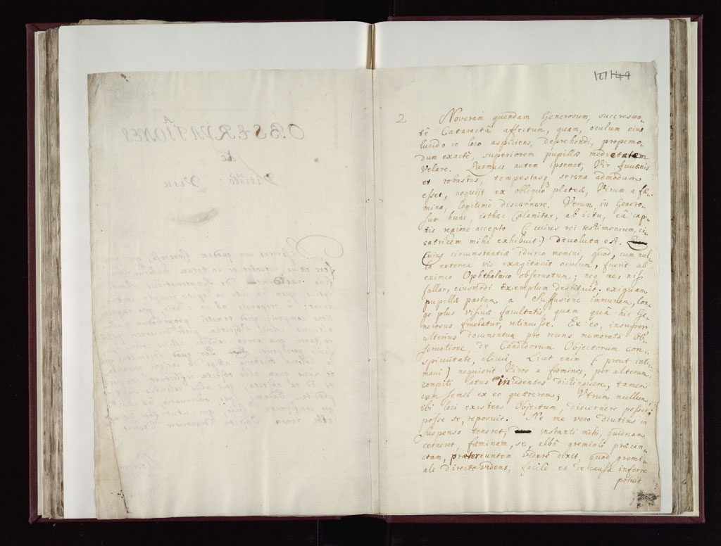 Boyle Papers Volume 17 Fol. 126v-127r