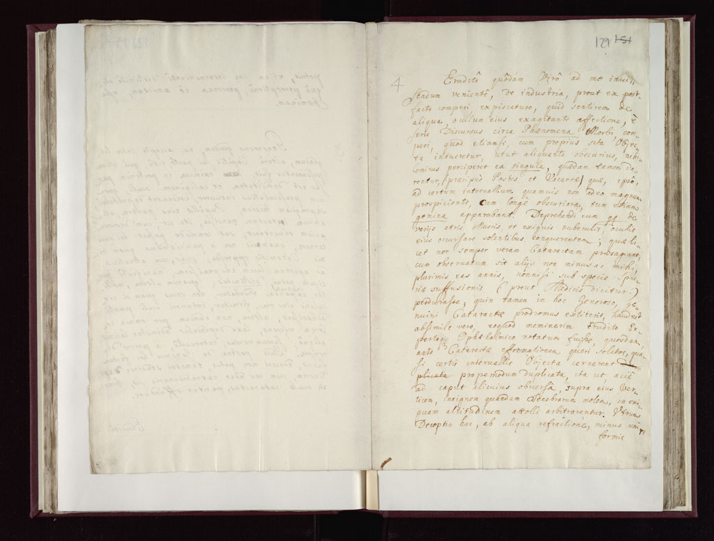 Boyle Papers Volume 17 Fol. 128v-129r