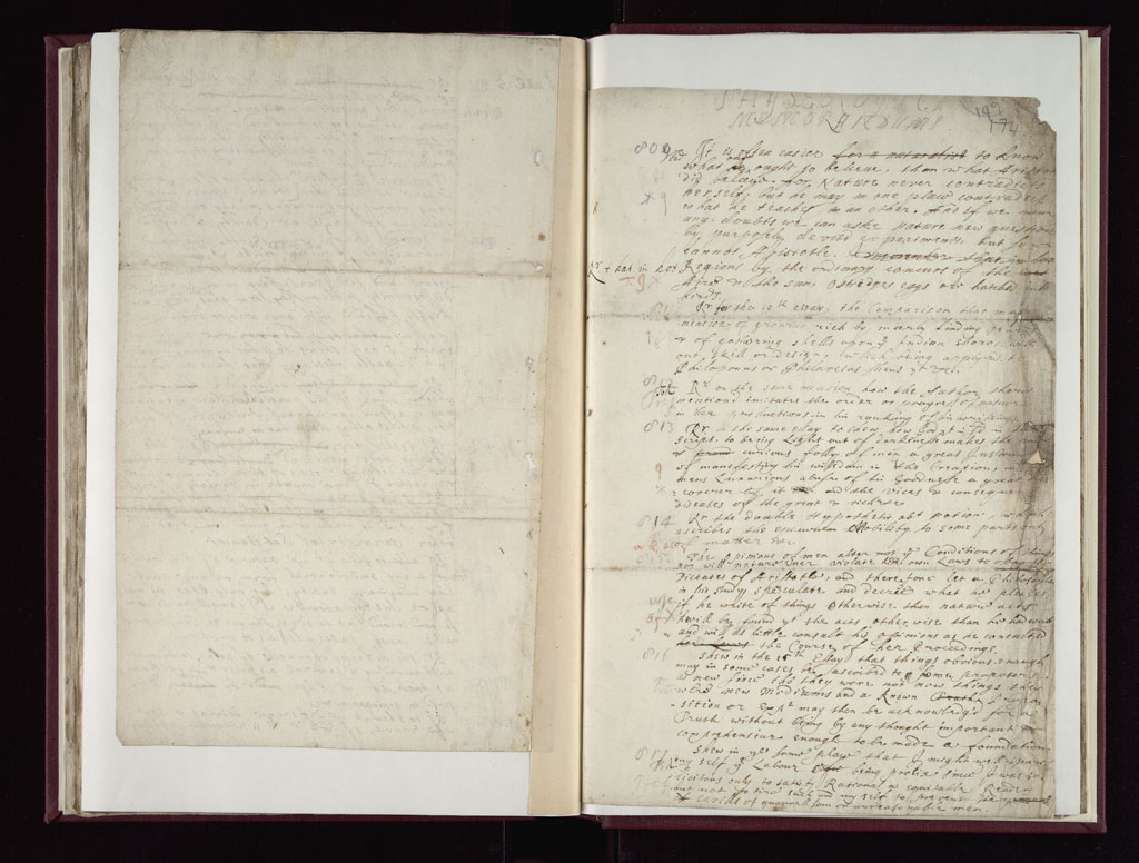 Boyle Papers Volume 17 Fol. 148v-149r