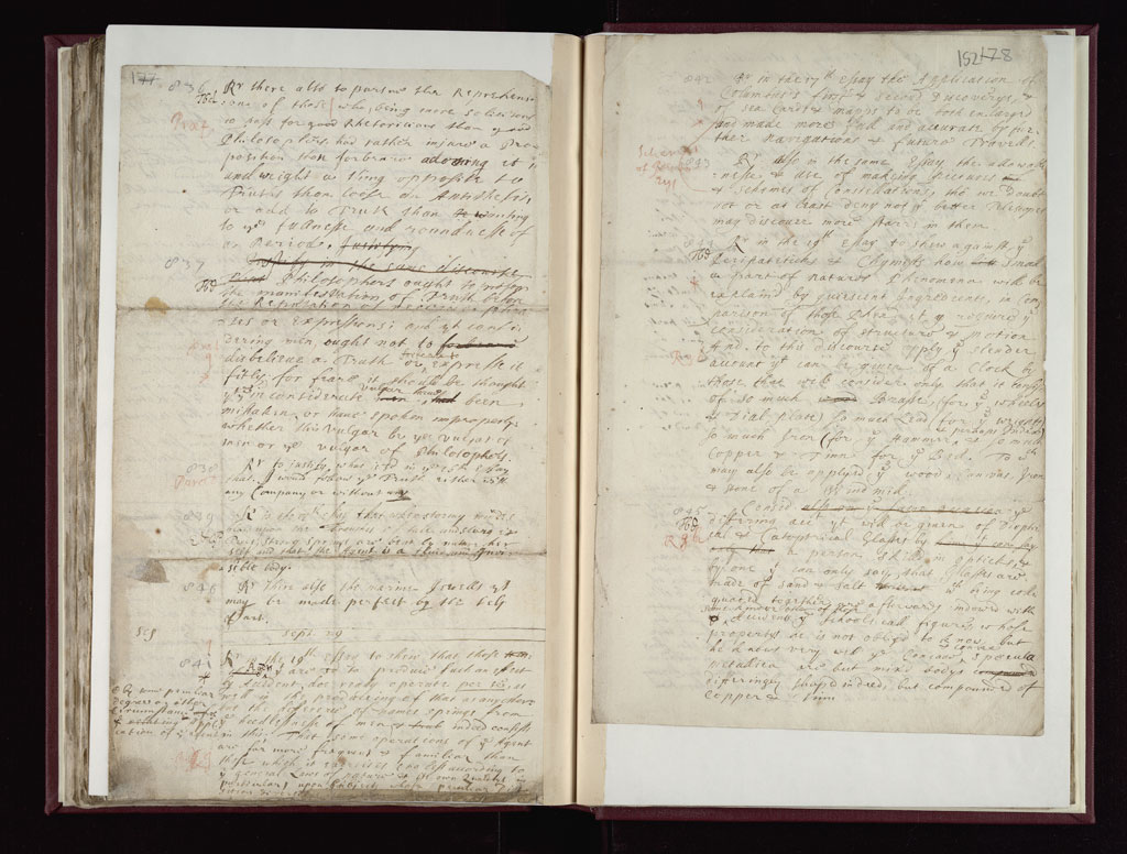 Boyle Papers Volume 17 Fol. 151v-152r