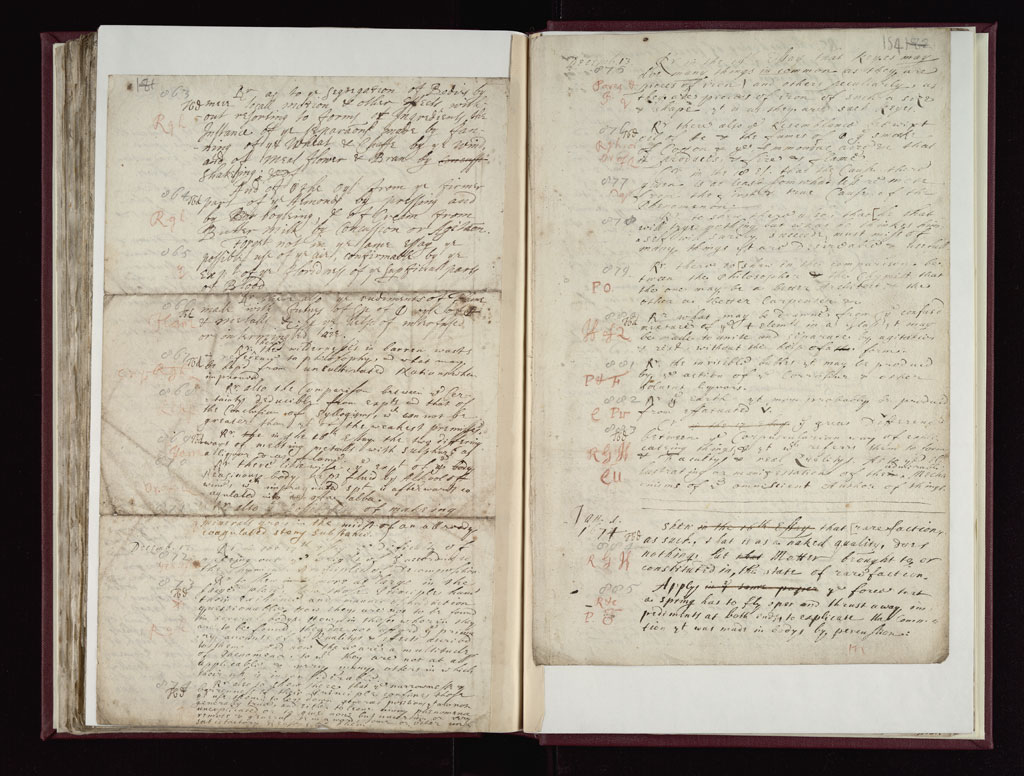 Boyle Papers Volume 17 Fol. 153v-154r