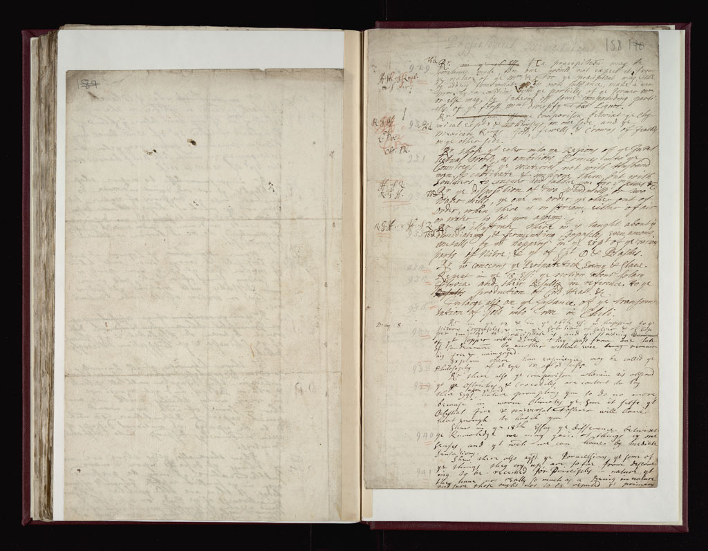 Boyle Papers Volume 17 Fol. 157v-158r