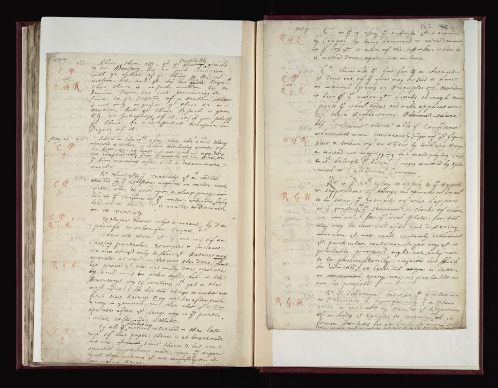 Boyle Papers Volume 17 Fol. 161v-162r
