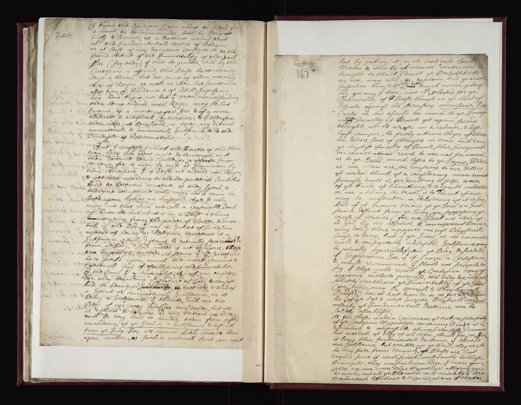 Boyle Papers Volume 17 Fol. 166v-167r