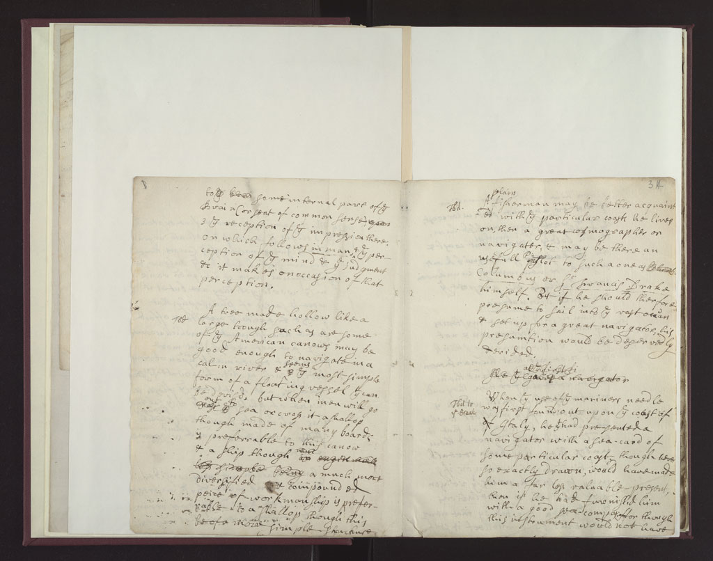 Boyle Papers Volume 18 Fol. 2v-3r