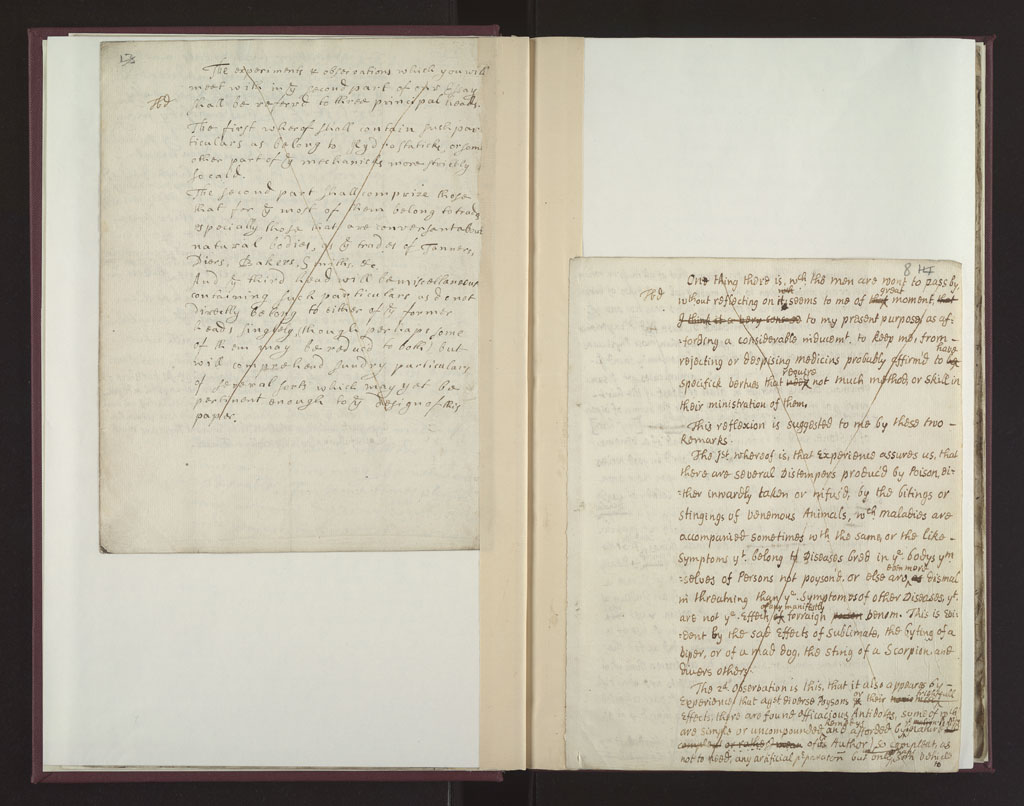 Boyle Papers Volume 18 Fol. 7v-8r