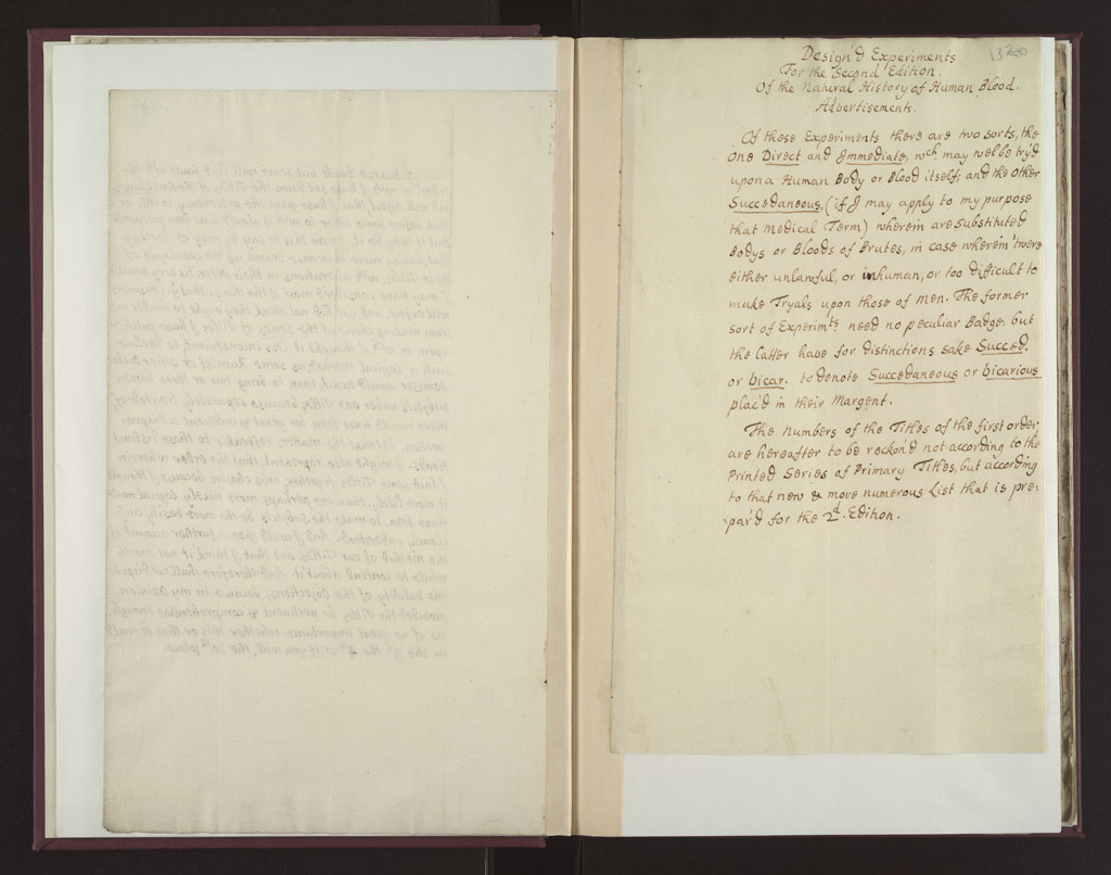 Boyle Papers Volume 18 Fol. 12v-13r