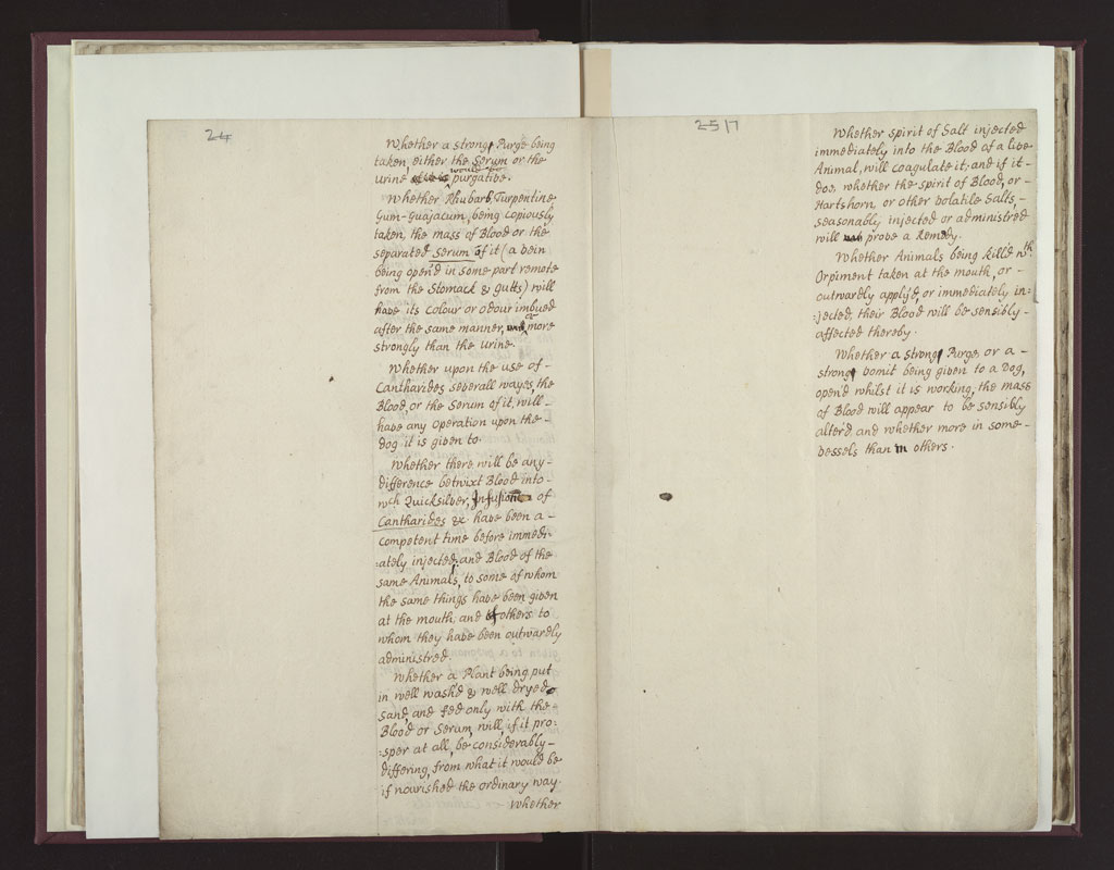 Boyle Papers Volume 18 Fol. 16v-17r