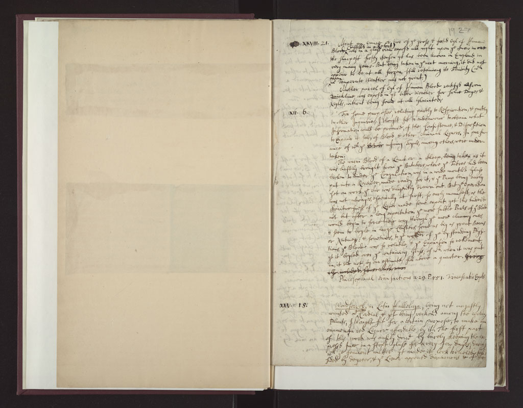 Boyle Papers Volume 18 Fol. 18v-19r