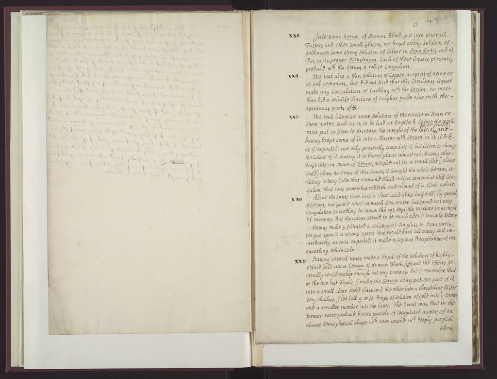 Boyle Papers Volume 18 Fol. 32v-33r