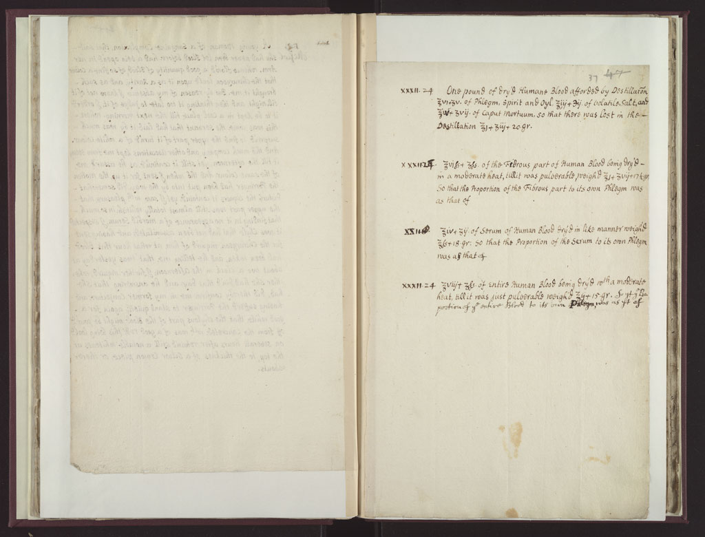 Boyle Papers Volume 18 Fol. 36v-37r