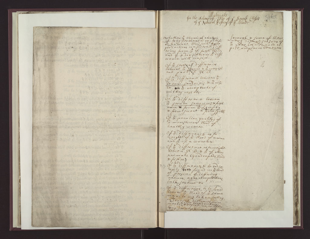 Boyle Papers Volume 18 Fol. 50v-51r