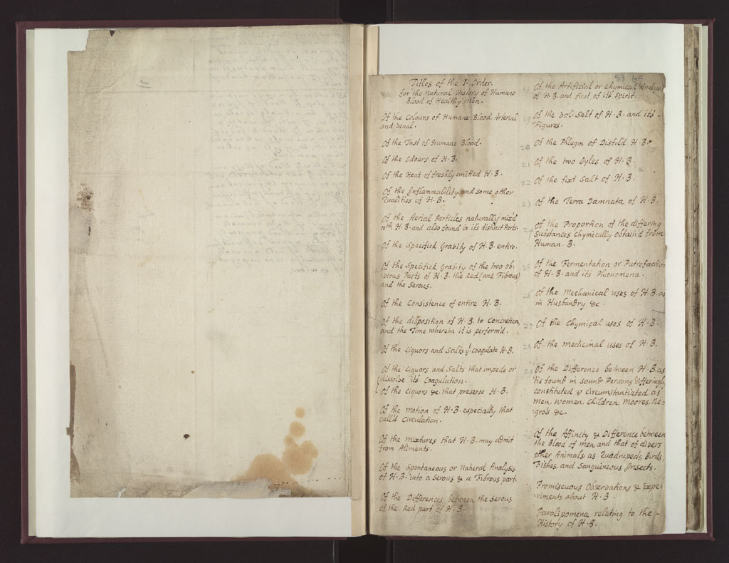 Boyle Papers Volume 18 Fol. 52v-53r