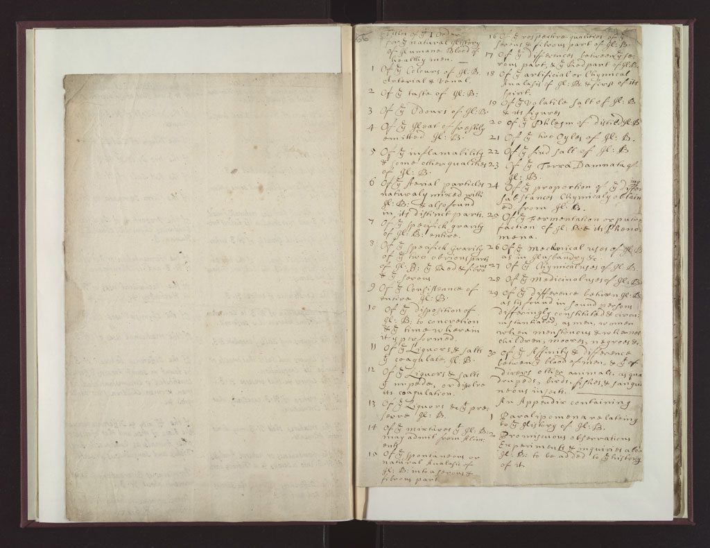 Boyle Papers Volume 18 Fol. 53v-54r