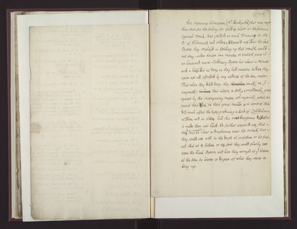 Boyle Papers Volume 18 Fol. 59v-60r