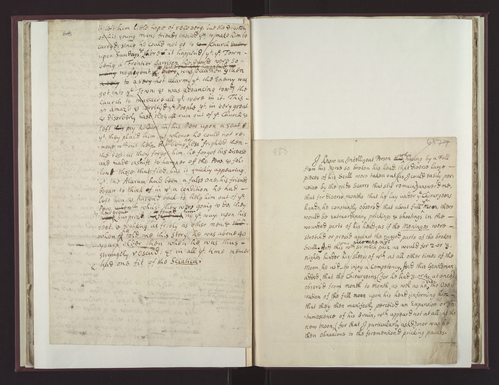 Boyle Papers Volume 18 Fol. 62v-63r