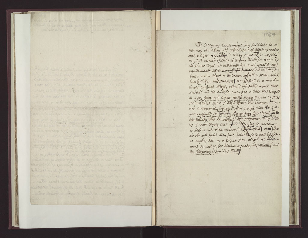 Boyle Papers Volume 18 Fol. 71v-72r