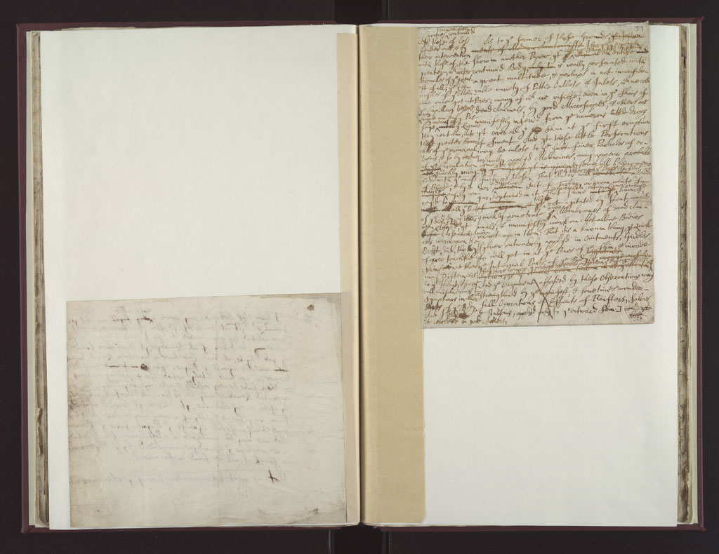 Boyle Papers Volume 18 Fol. 76v-77r