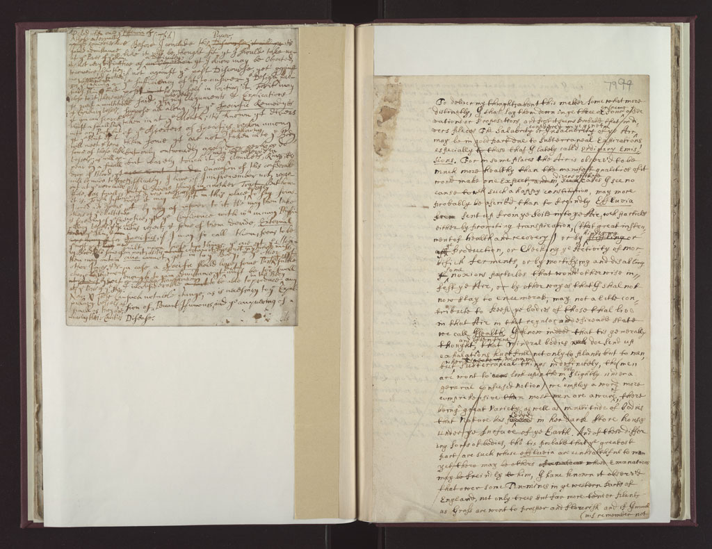 Boyle Papers Volume 18 Fol. 78v-79r