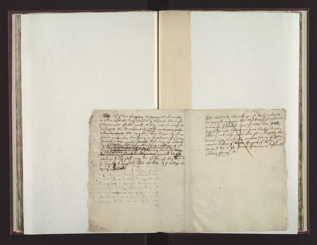 Boyle Papers Volume 18 Fol. 81v-82r