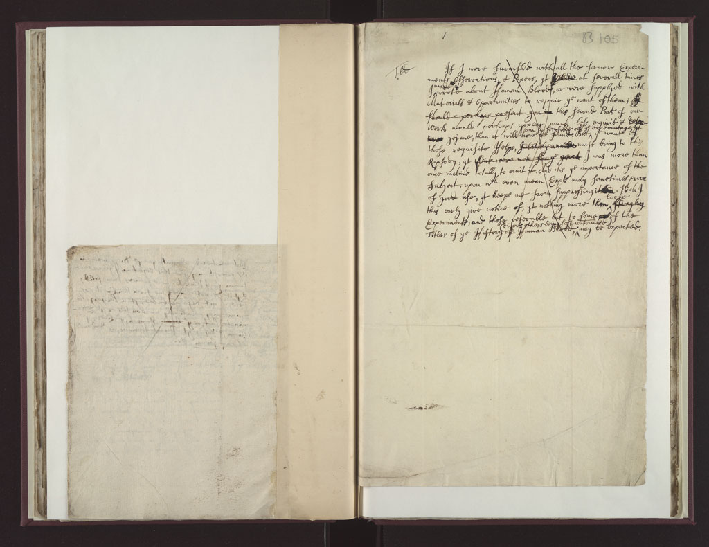 Boyle Papers Volume 18 Fol. 82v-83r