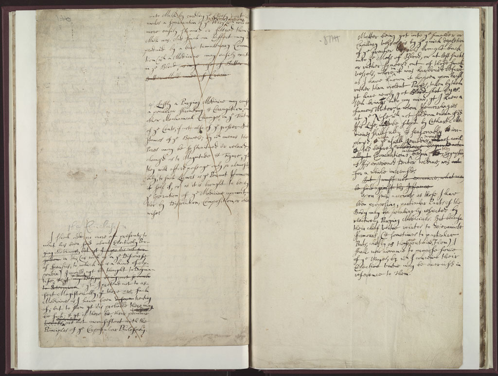 Boyle Papers Volume 18 Fol. 86v-87r