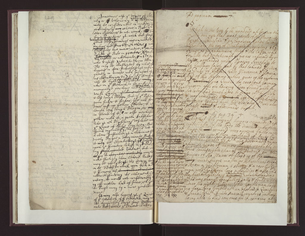 Boyle Papers Volume 18 Fol. 89v-90r