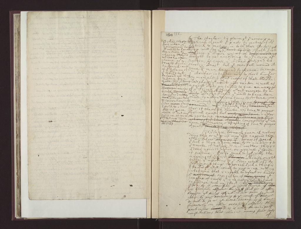 Boyle Papers Volume 18 Fol. 111v-112r