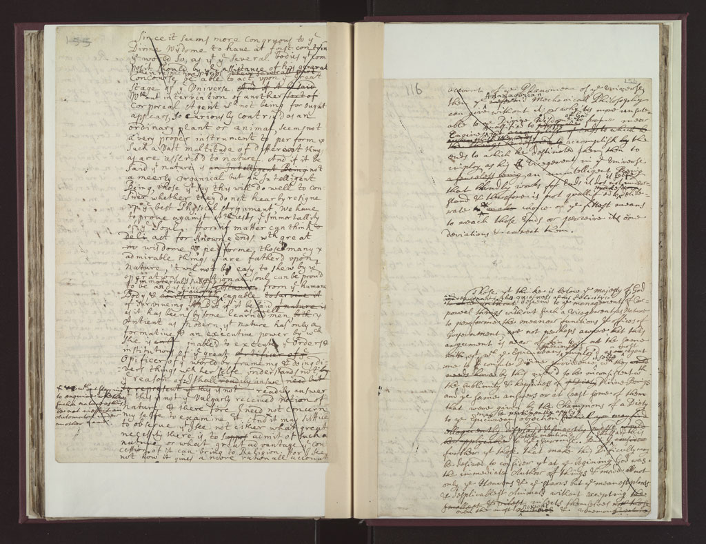 Boyle Papers Volume 18 Fol. 115v-116r