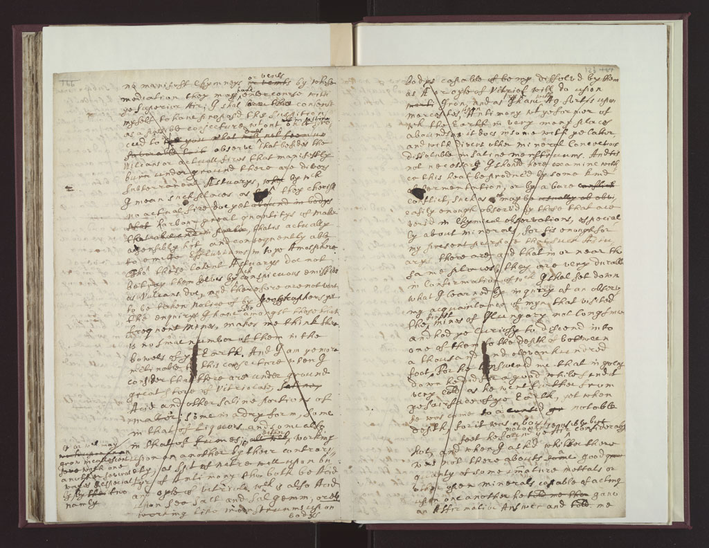 Boyle Papers Volume 18 Fol. 122v-123r