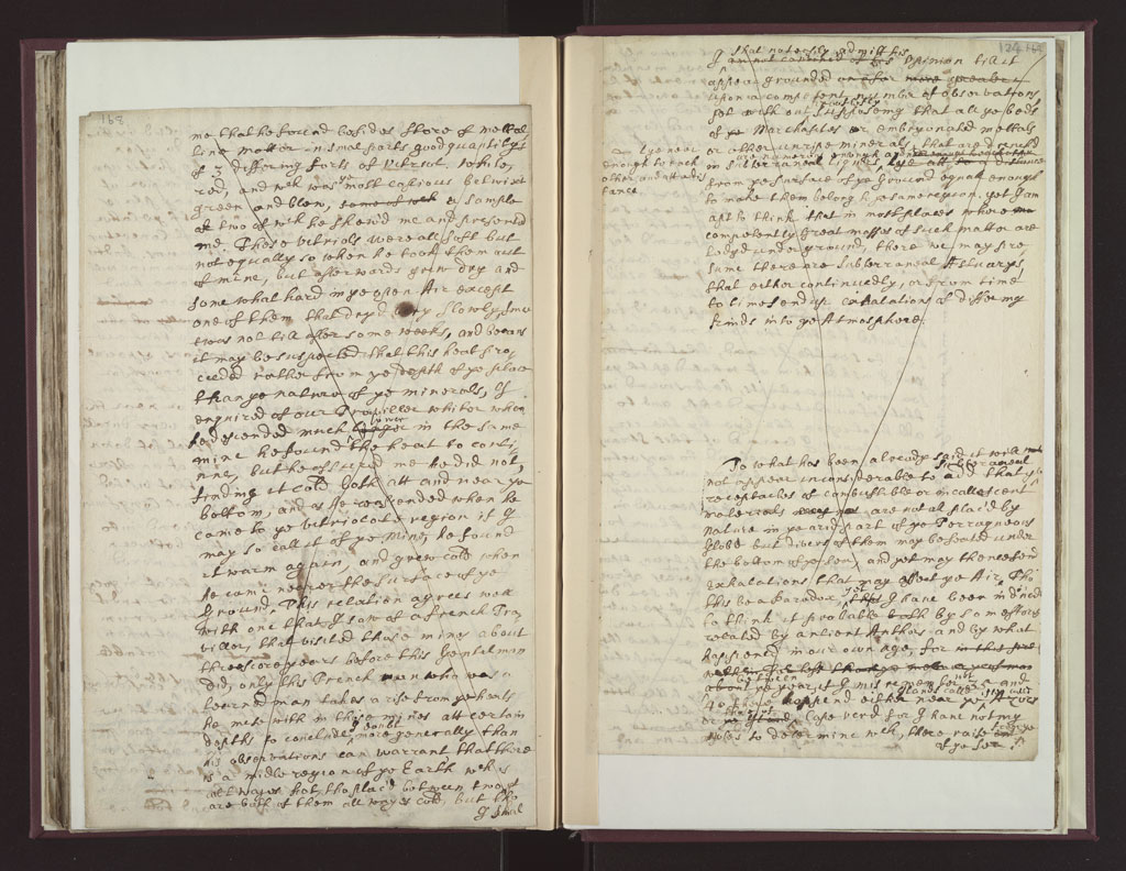 Boyle Papers Volume 18 Fol. 123v-124r