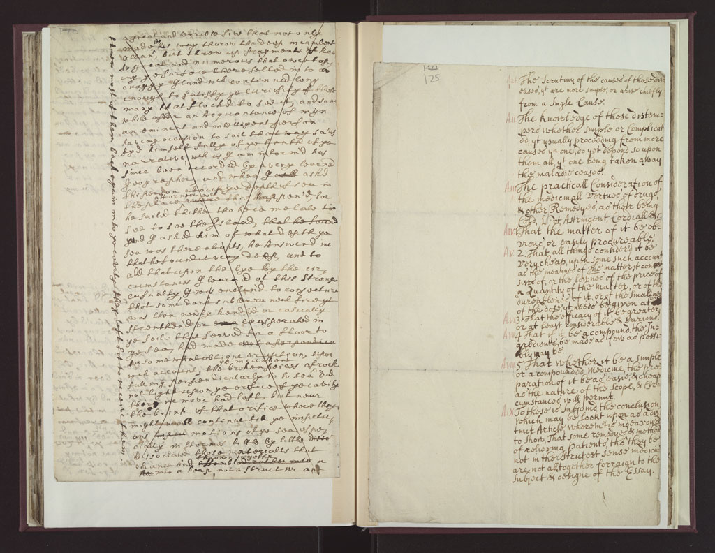 Boyle Papers Volume 18 Fol. 124v-125r