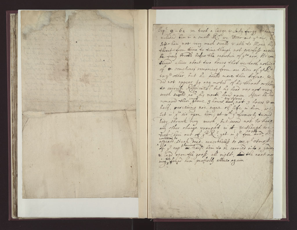 Boyle Papers Volume 18 Fol. 126v-127r