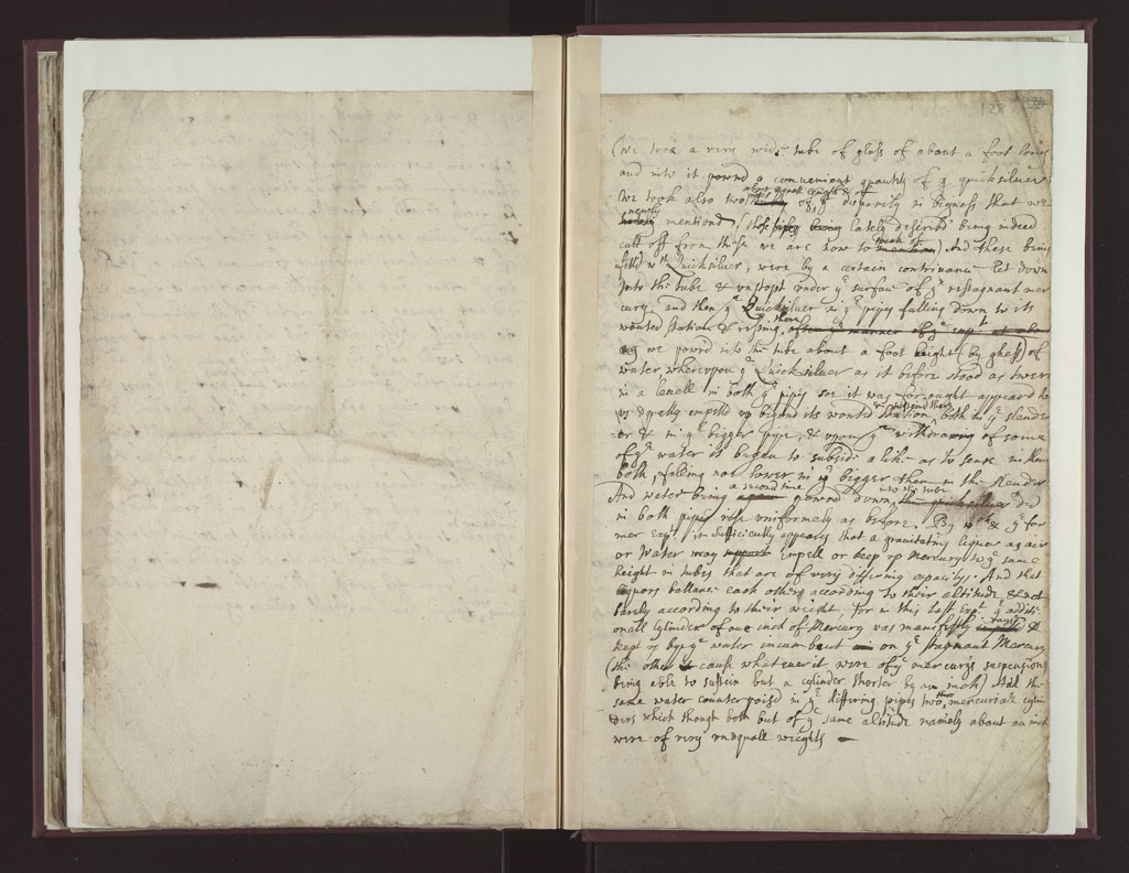 Boyle Papers Volume 18 Fol. 127v-128r