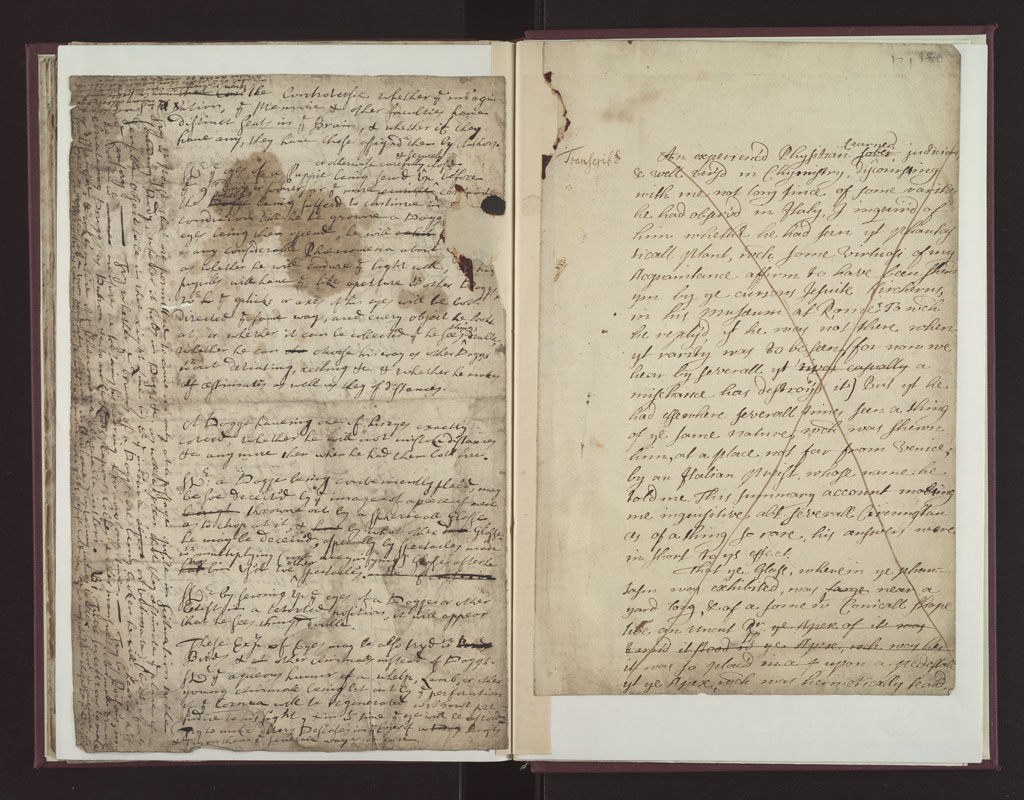 Boyle Papers Volume 18 Fol. 130v-131r