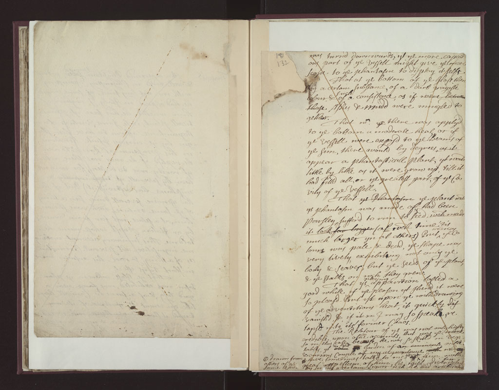 Boyle Papers Volume 18 Fol. 131v-132r