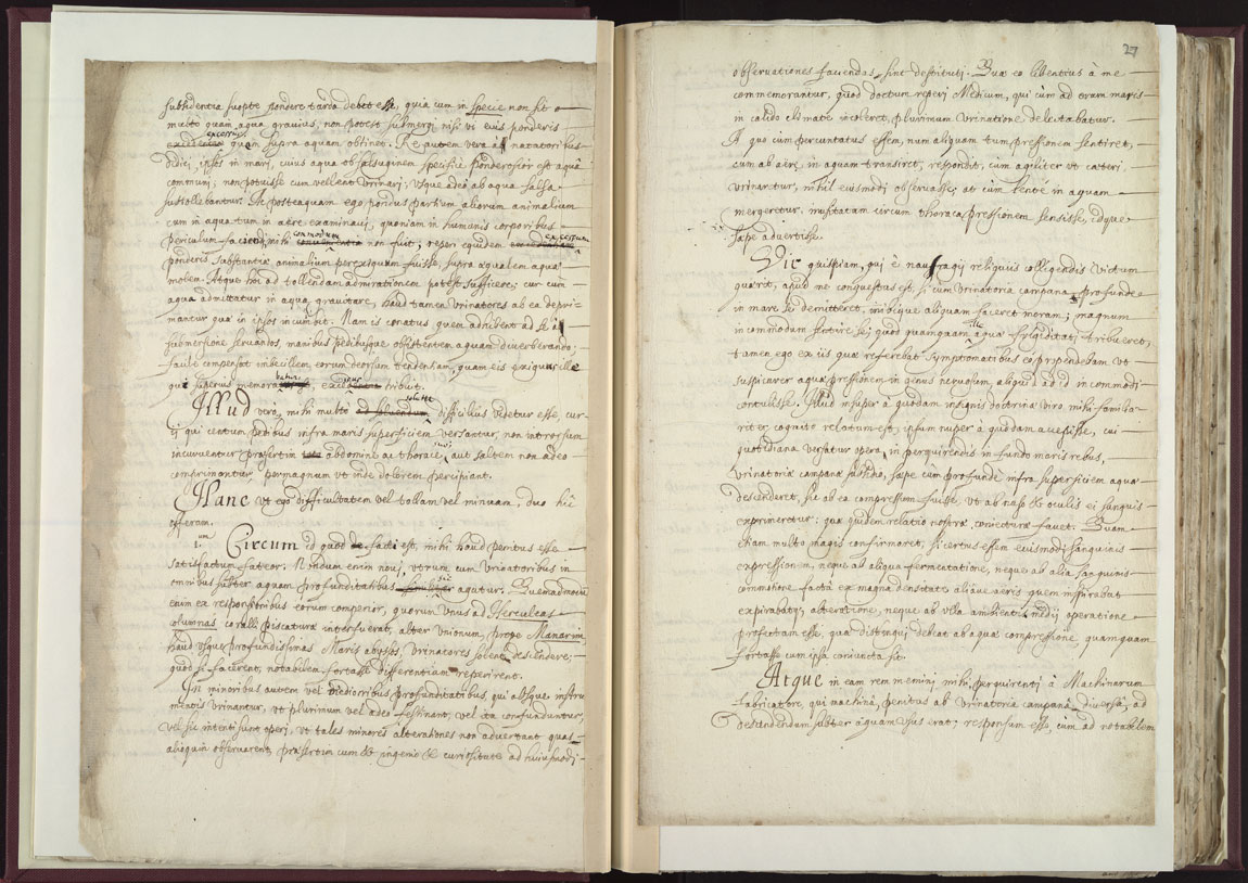 Boyle Papers Volume 25 pp. 26-7