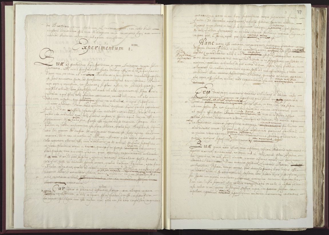 Boyle Papers Volume 25 pp. 36-7