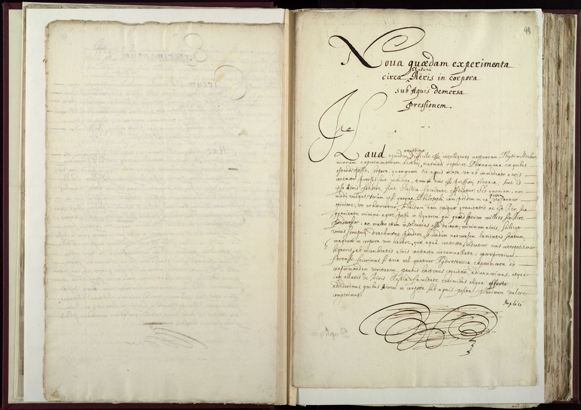 Boyle Papers Volume 25 pp. 42-3