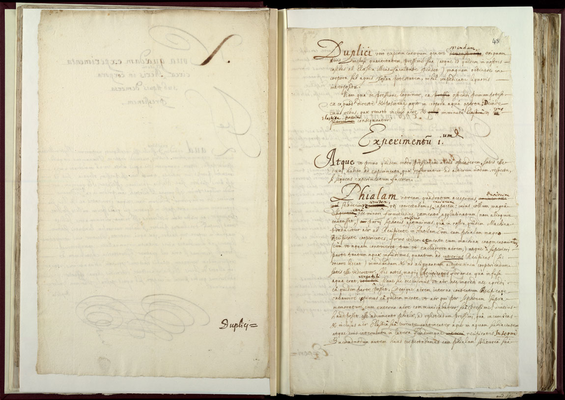 Boyle Papers Volume 25 pp. 44-5