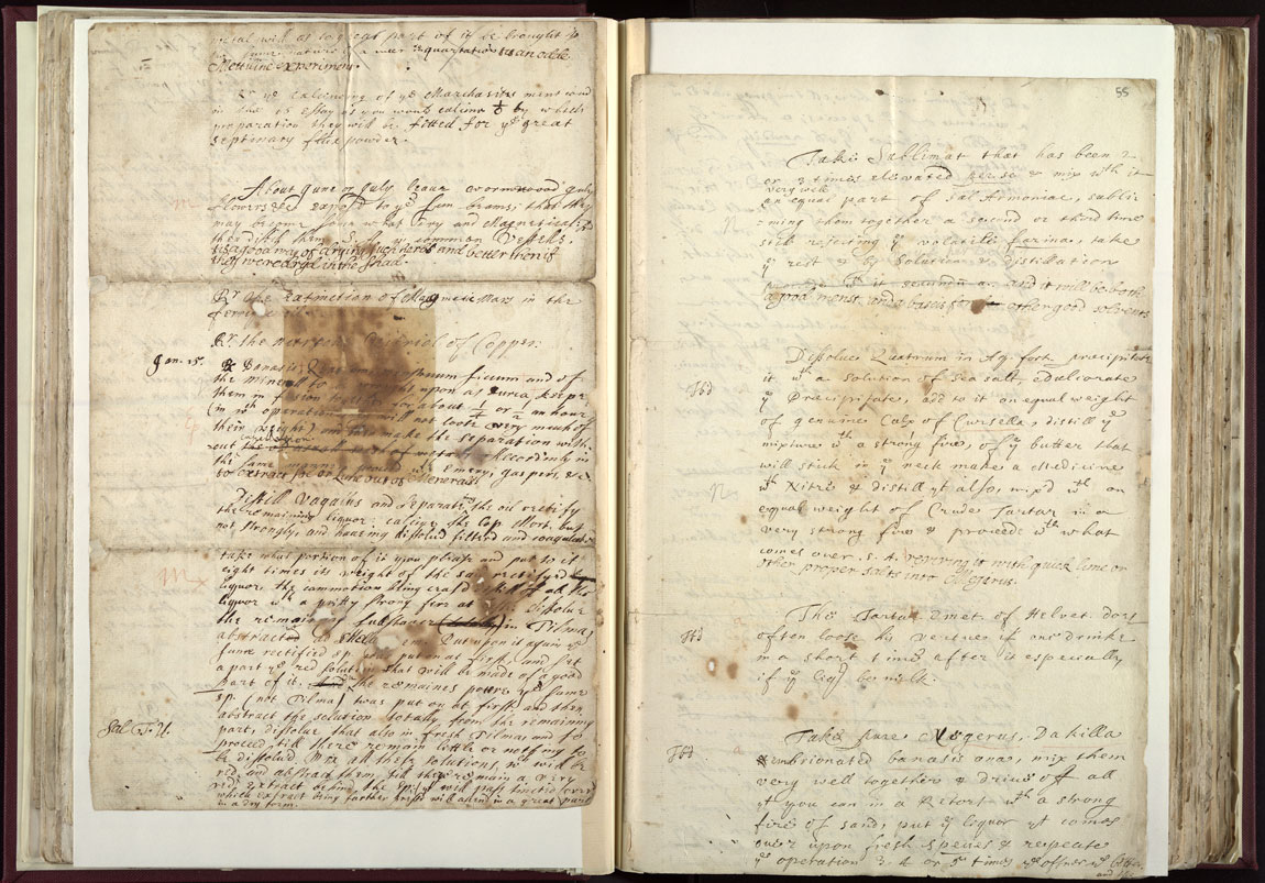 Boyle Papers Volume 25 pp. 54-5