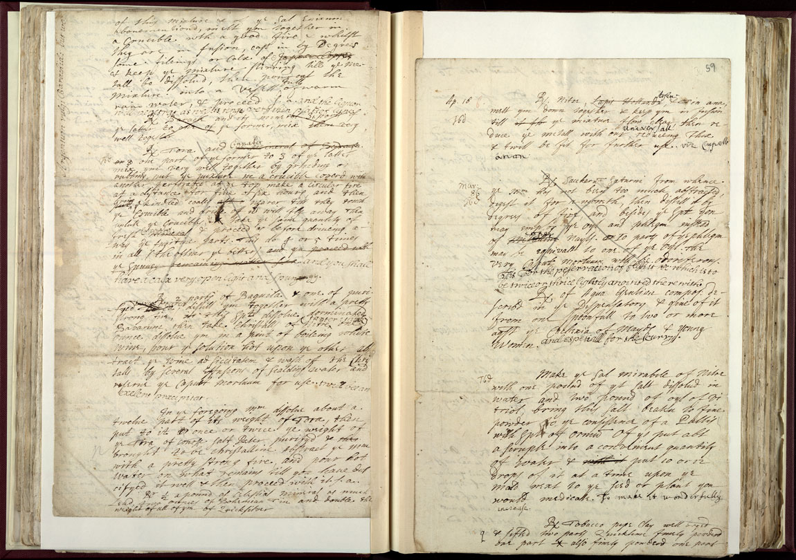 Boyle Papers Volume 25 pp. 58-9