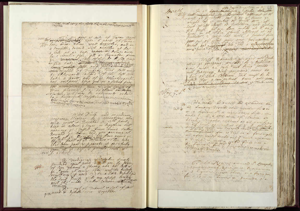 Boyle Papers Volume 25 pp. 62-3