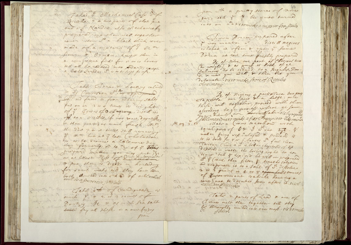 Boyle Papers Volume 25 pp. 64-5