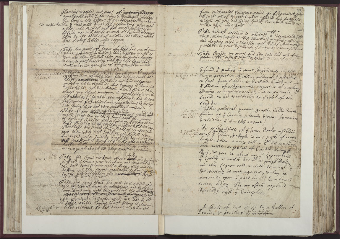 Boyle Papers Volume 25 pp. 72-3