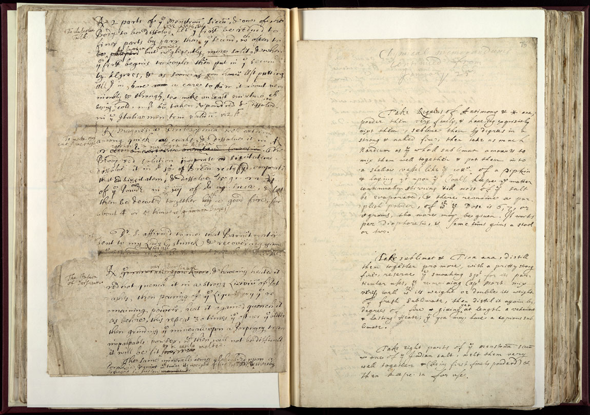 Boyle Papers Volume 25 pp. 74-5