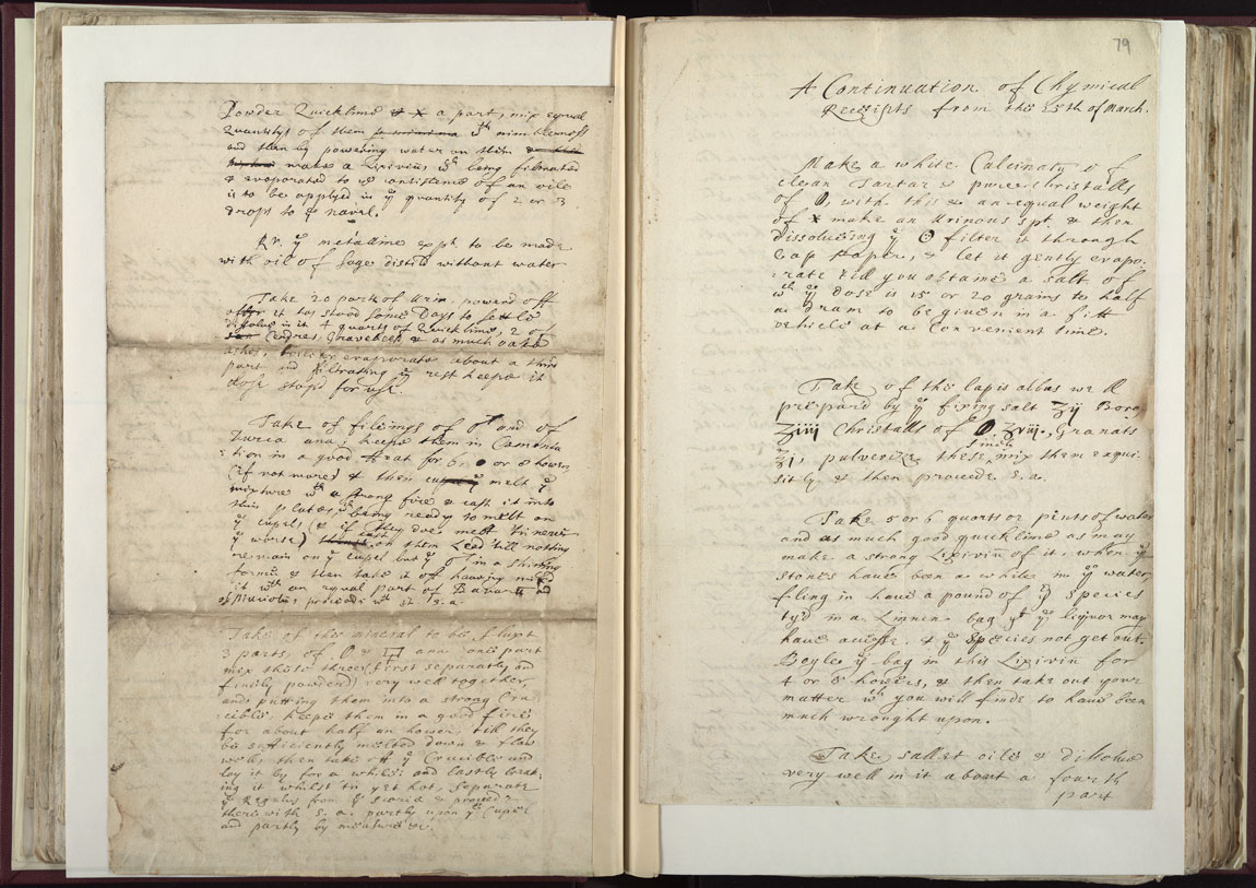 Boyle Papers Volume 25 pp. 78-9