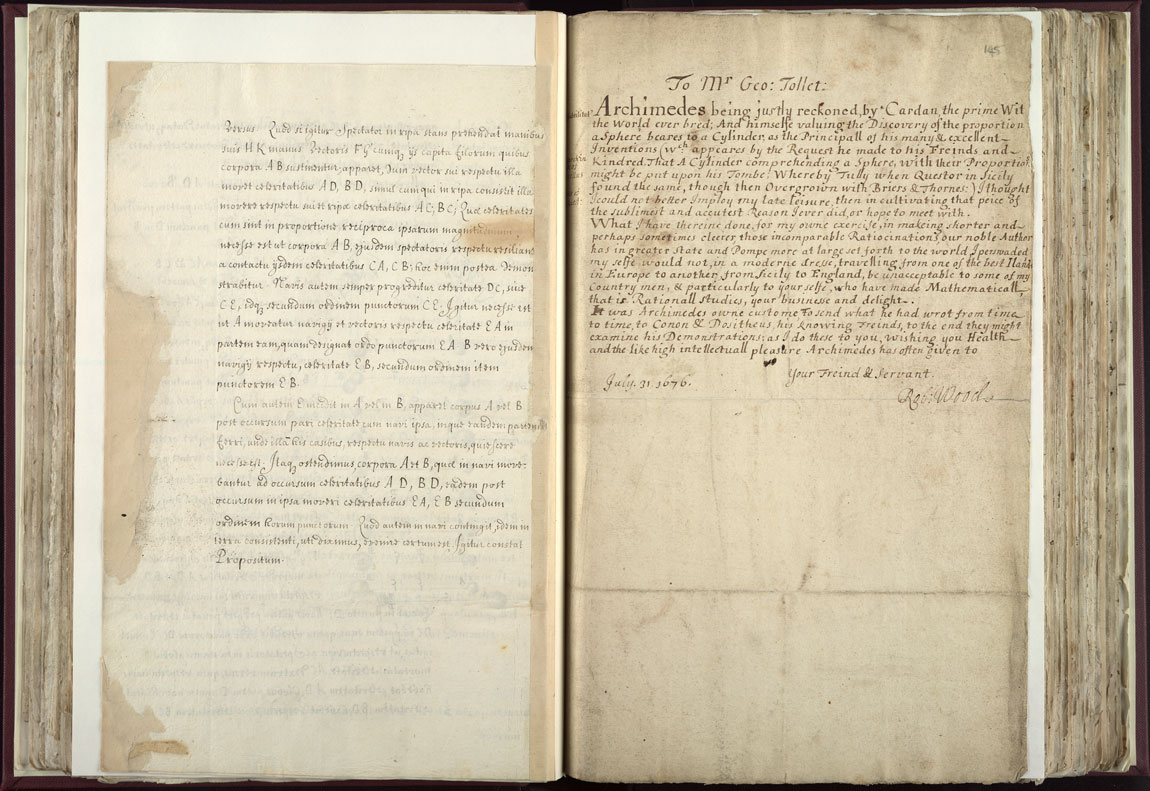 Boyle Papers Volume 25 pp. 144-45