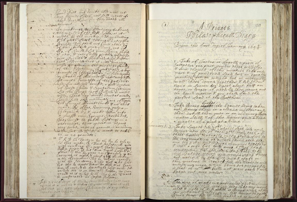 Boyle Papers Volume 25 pp. 156-57