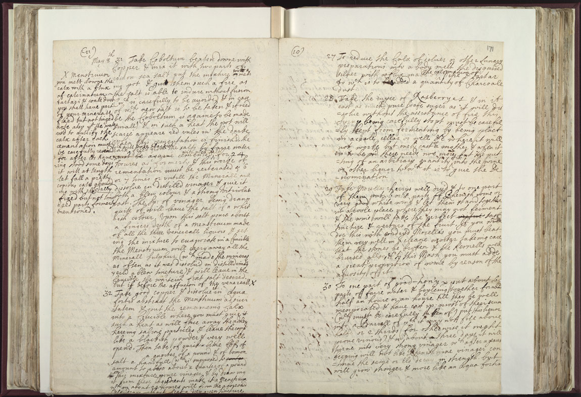 Boyle Papers Volume 25 pp. 170-71